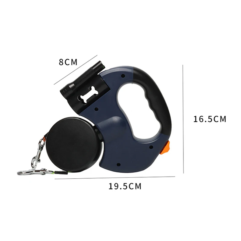 Retractable Pet Leash with Double-Ended Pet Traction Rope with Night Light - Image 6