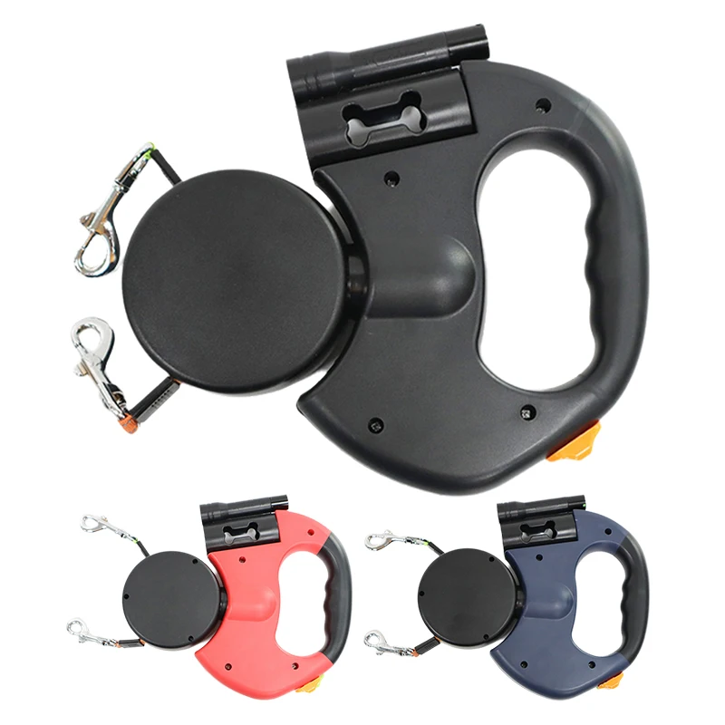 Retractable Pet Leash with Double-Ended Pet Traction Rope with Night Light - Image 4